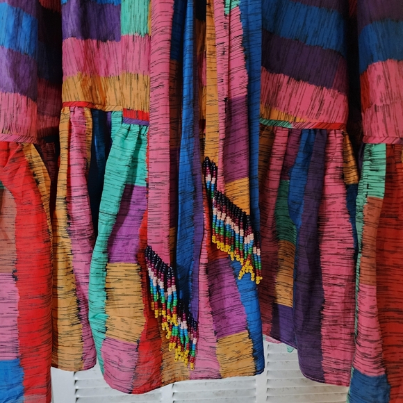 Farm Rio colorful stripes dress - Picture 4 of 7